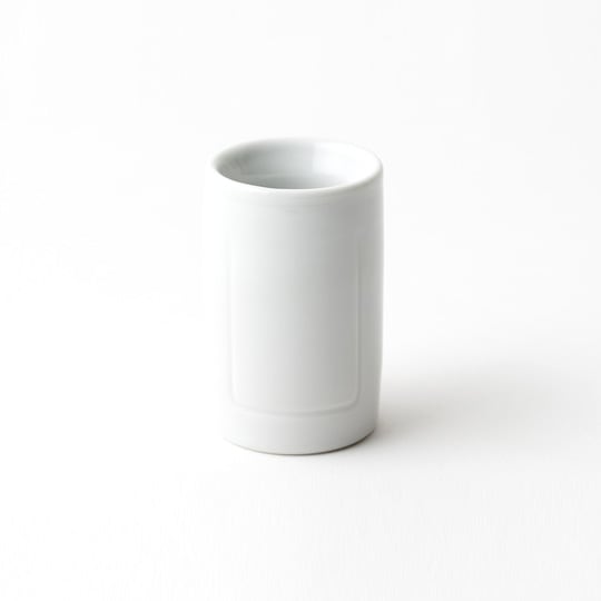 Ikkon Sake Cup, White, Straight