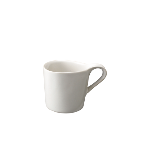 Duet Mug wtih Saucer, White