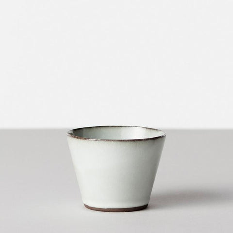 Kuro Clay Cup, Straw Ash Glaze