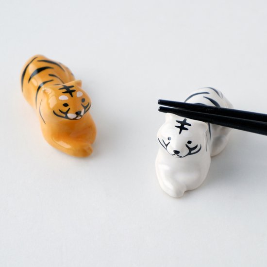 White Tiger Chopstick Rest