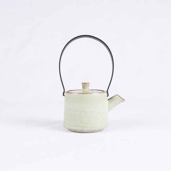 Pottery Tea Set, Milky Green I