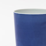 Hirado Paper Thin Sake Cup, Blue