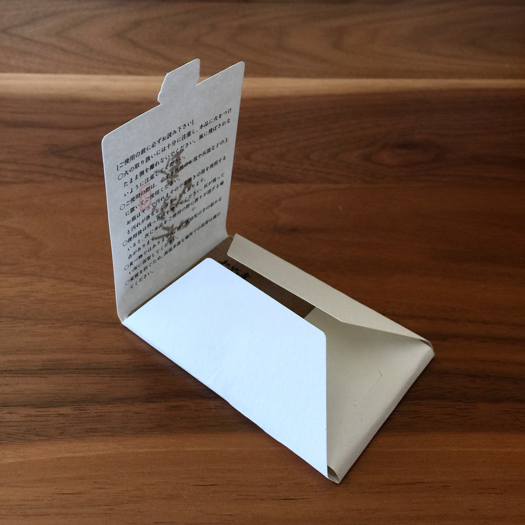 Washi Paper Incense / Papier Labo.